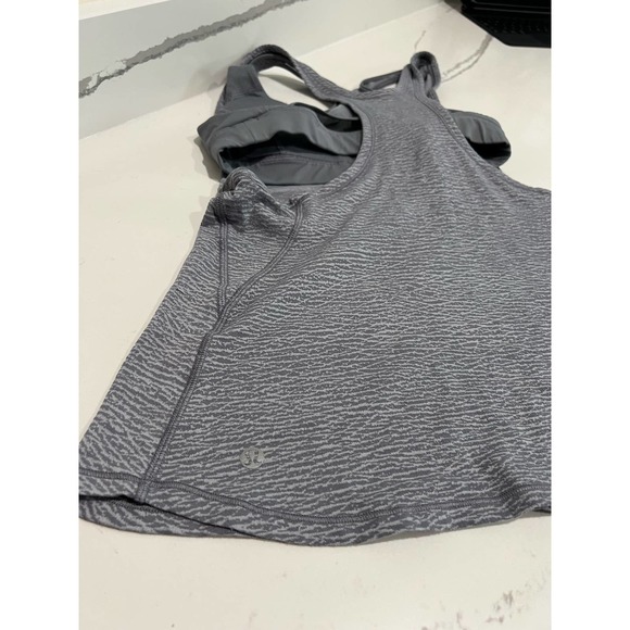 Lululemon No Limits Tank Grey Heather Size 6‎ - Picture 3 of 5